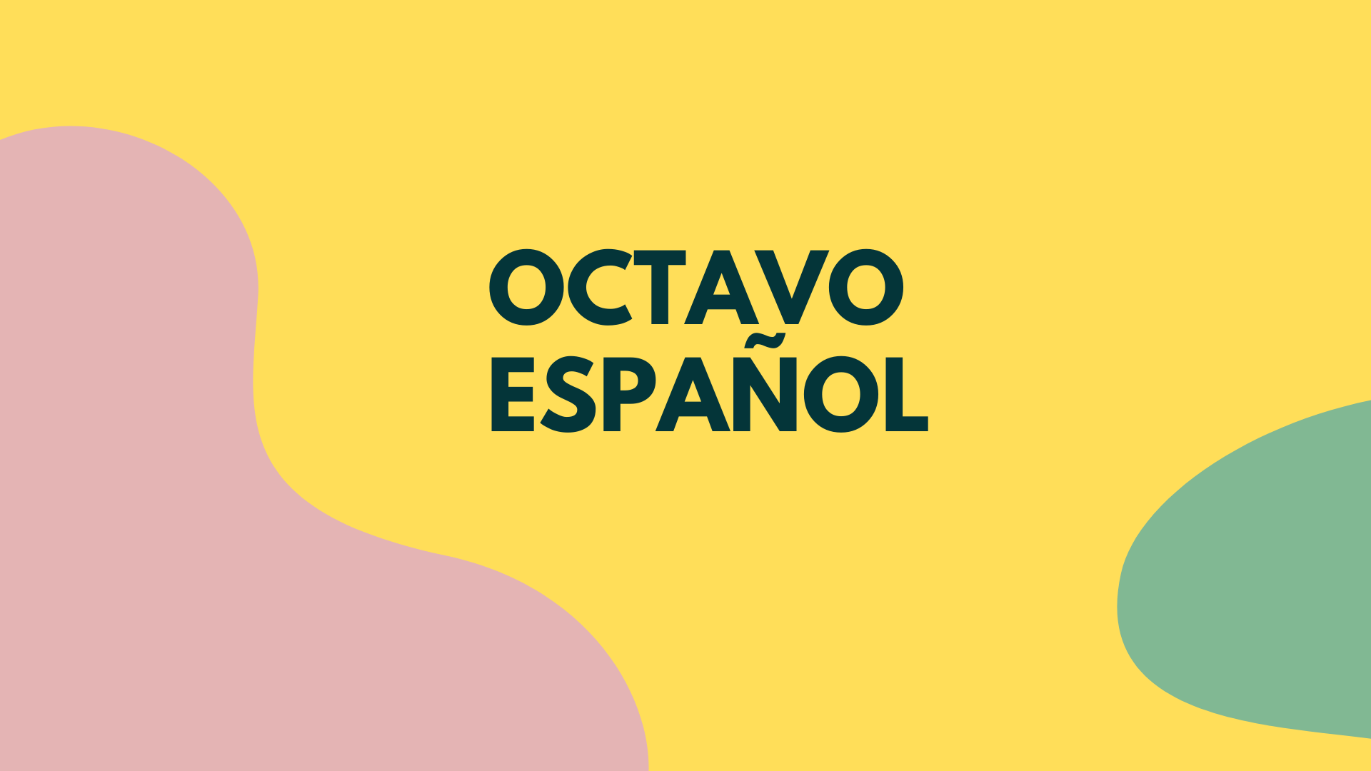 Octavo español 